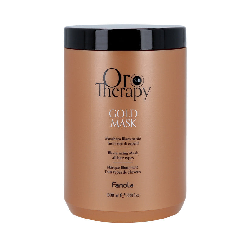 FANOLA ORO THERAPY 24k GOLD Masque capillaire éclairant 1000ml