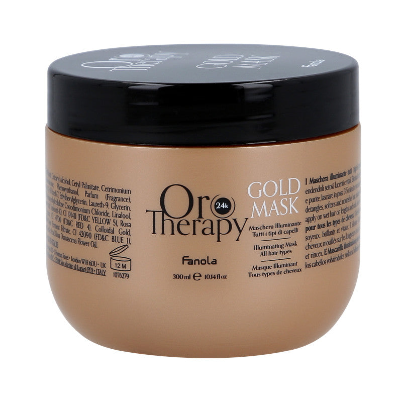 FANOLA ORO THERAPY 24k GOLD Masque capillaire éclairant 300ml