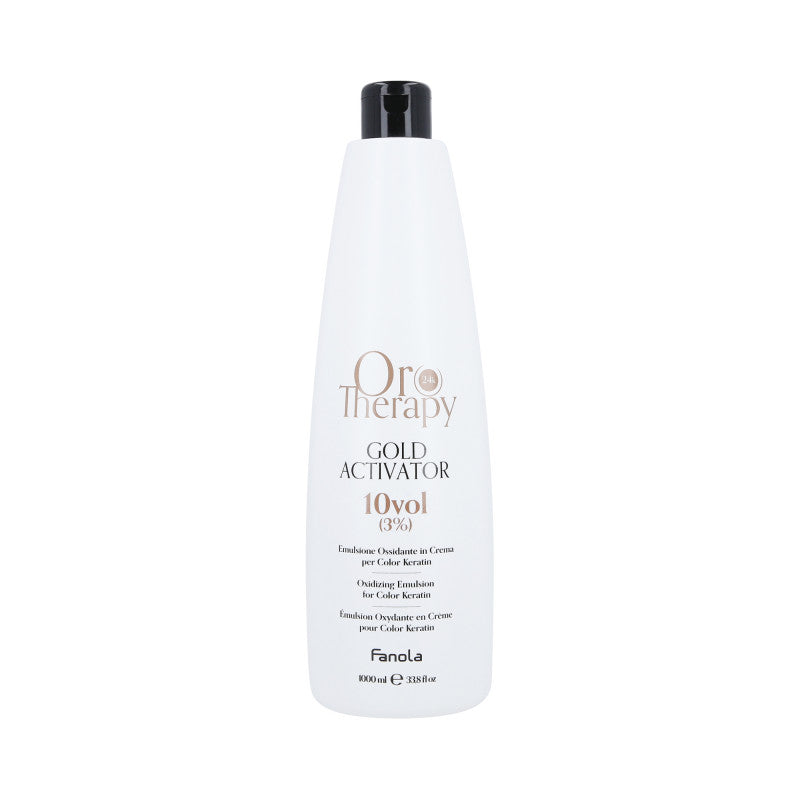 FANOLA ORO THERAPY GOLD Crème activateur de couleur 3% 10vol 1000ml