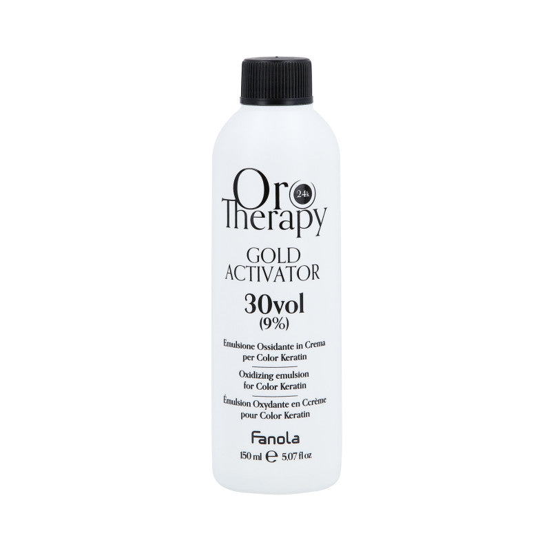 FANOLA ORO THERAPY GOLD Crème activateur de couleur 9% 30vol 150ml