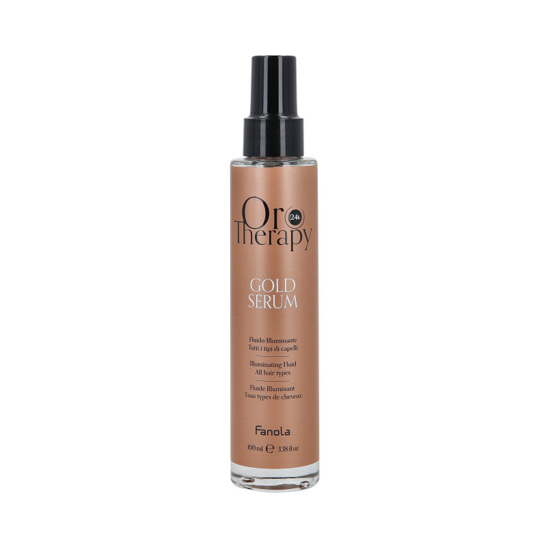 FANOLA ORO THERAPY GOLD SERUM Sérum éclairant pour tous types de cheveux 100ml