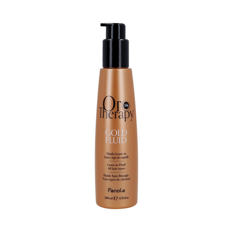 FANOLA ORO THERAPY GOLD Après-shampoing cheveux dorés sans rinçage 200ml