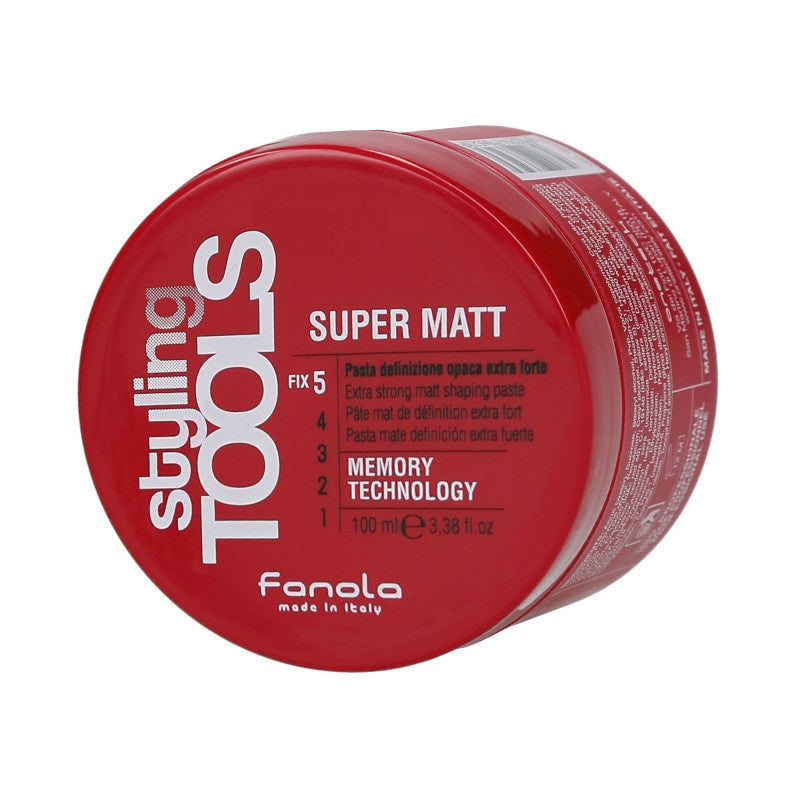 FANOLA STYLING TOOLS Super Matt Pâte capillaire mate très forte 100ml
