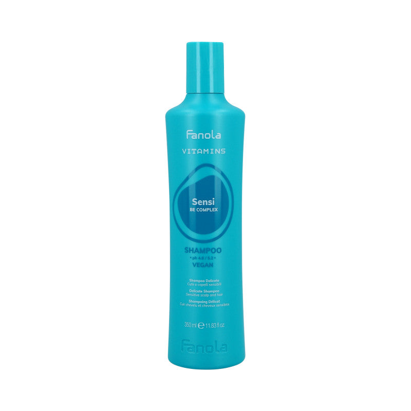 FANOLA VITAMINES SENSI BE COMPLEX Shampooing vitaminé cuir chevelu sensible 350ml