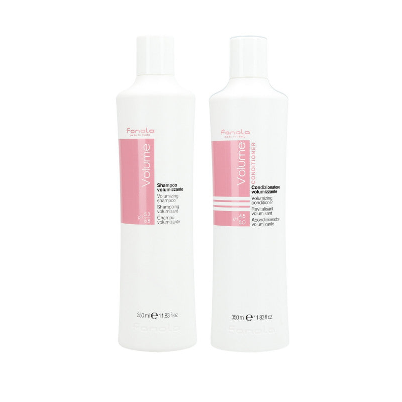 FANOLA VOLUME Set Cheveux fins, Shampoing 350ml + Revitalisant 350ml