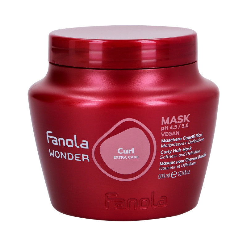 FANOLA WONDER CURL EXTRA CARE Masque nourrissant intensif pour cheveux bouclés 500 ml