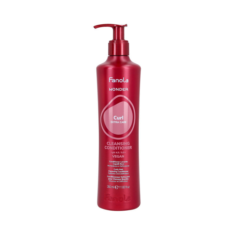 FANOLA WONDER CURL EXTRA CARE VEGAN Après-shampoing lavant pour cheveux bouclés 350ml