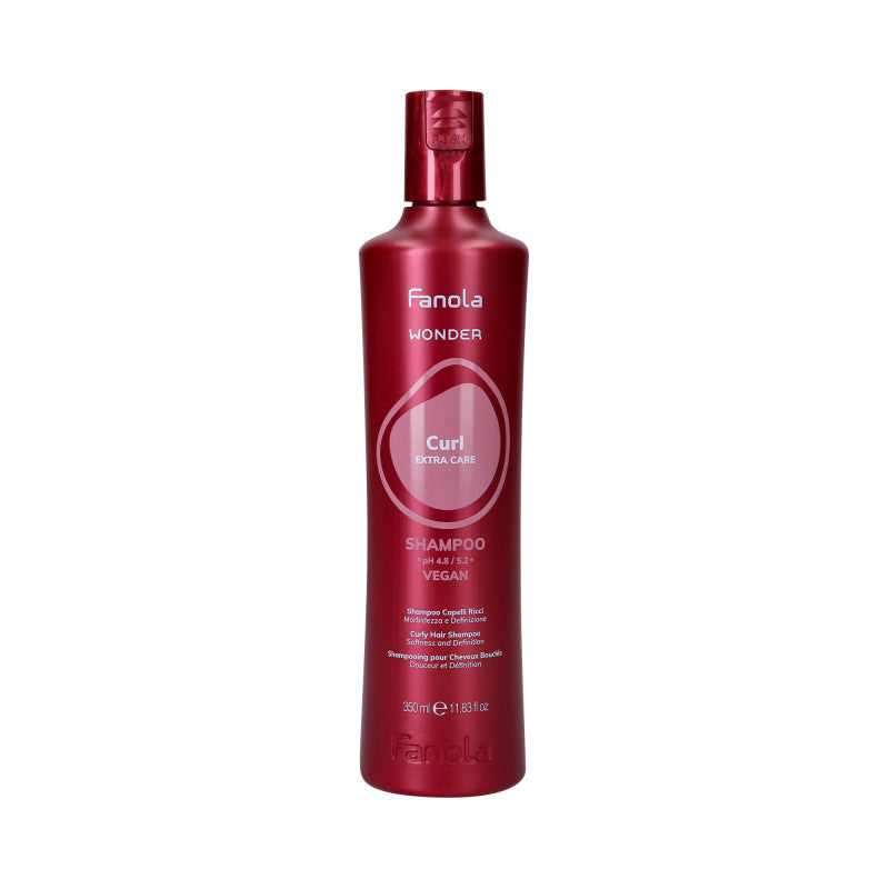FANOLA WONDER CURL EXTRA CARE Shampoing vegan pour cheveux bouclés 350 ml