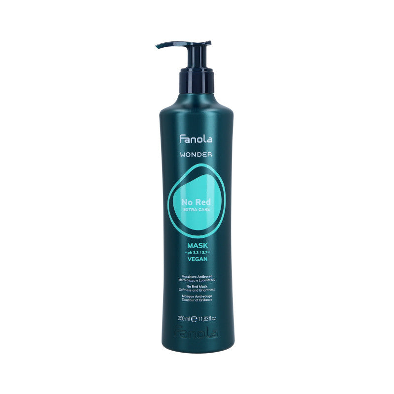 FANOLA WONDER NO RED EXTRA CARE Masque neutralisant pour cheveux bruns 350ml