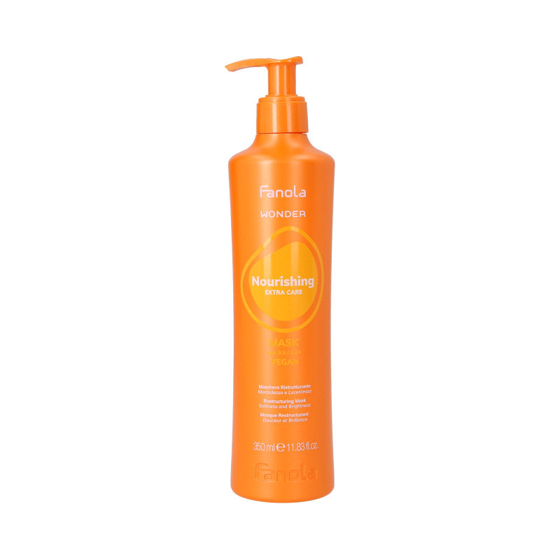 FANOLA WONDER NOURISHING EXTRA CARE Masque nourrissant vegan pour cheveux secs et abîmés 350 ml