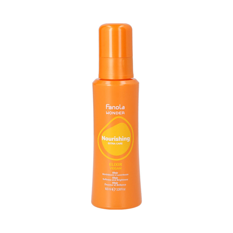 FANOLA WONDER NOURISHING EXTRA CARE Élixir de discipline capillaire végétalien 100 ml