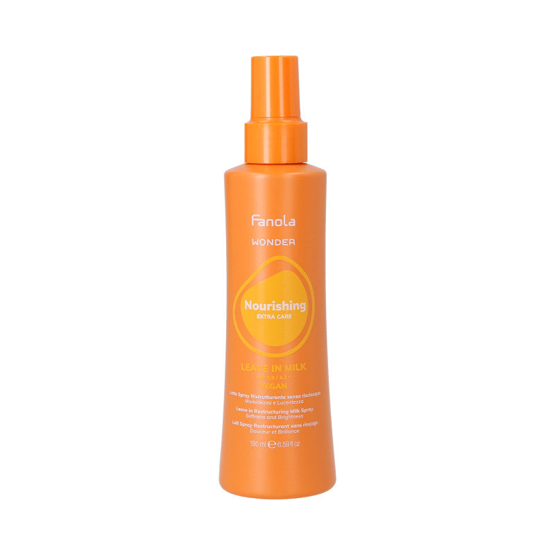 FANOLA WONDER NOURISHING EXTRA CARE Spray lait nourrissant vegan sans rinçage 195 ml