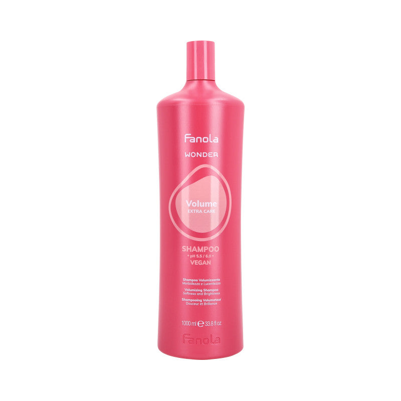 FANOLA WONDER VOLUME EXTRA CARE Shampooing pour cheveux sans volume 1000 ml