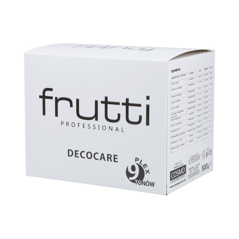FRUTTI PROFESSIONAL Decocare Plex Rozjaśniacz 9 tonów 500g
