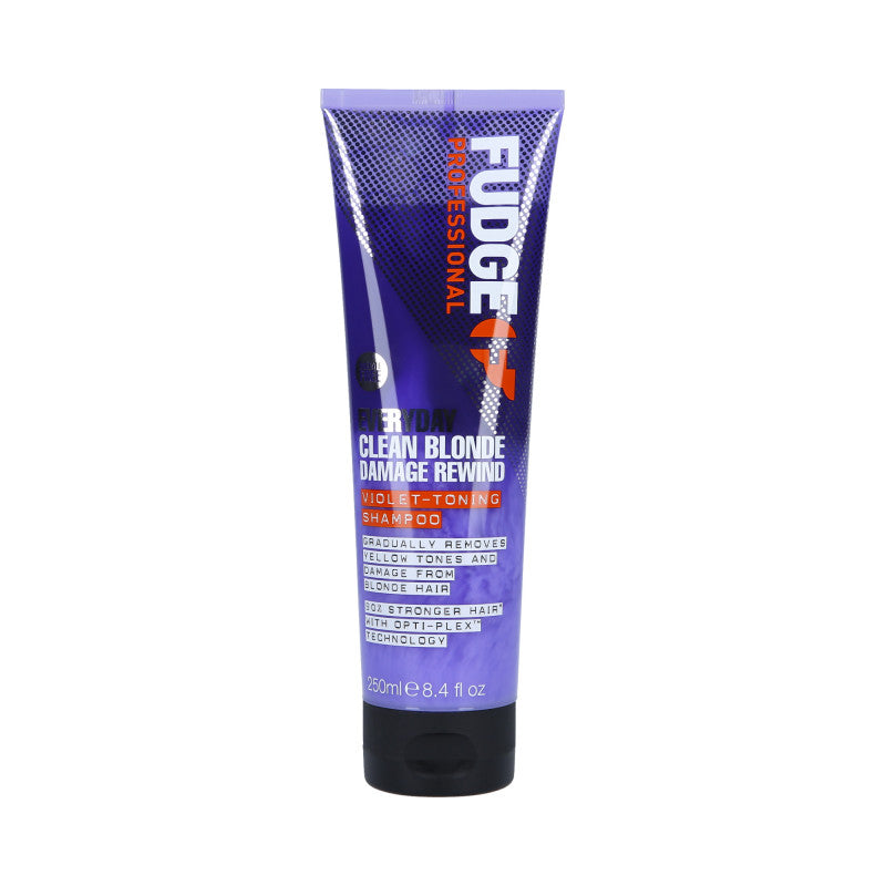 FUDGE PROFESSIONAL CLEAN BLONDE DAMAGE REWIND Shampooing pour cheveux blonds 250ml