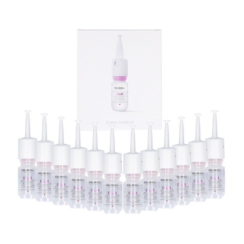 GOLDWELL DUALSENSES Ampułki nabłyszczające do włosów cienkich, farbowanych 12x18ml