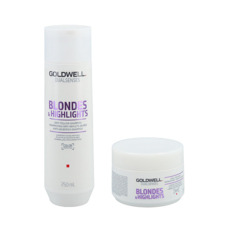 GOLDWELL DUALSENSES BLONDES & HIGHLIGHTS Shampooing 250ml + Masque 200ml