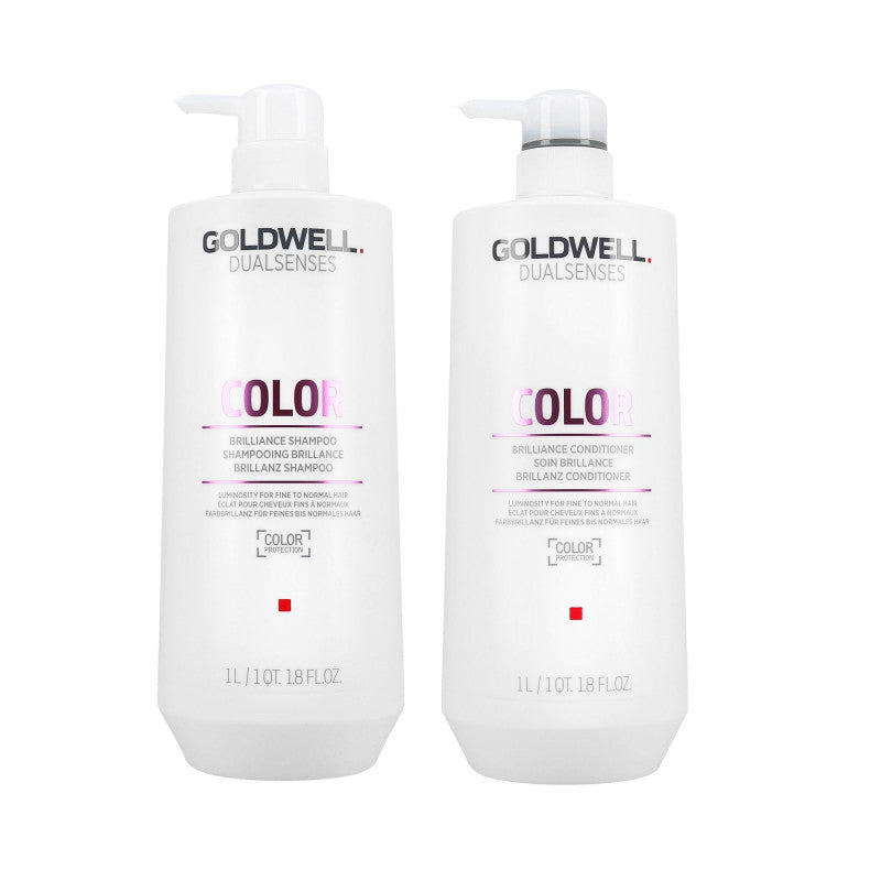GOLDWELL DUALSENSES COLOR Shampooing 1000ml + Conditionneur 1000ml