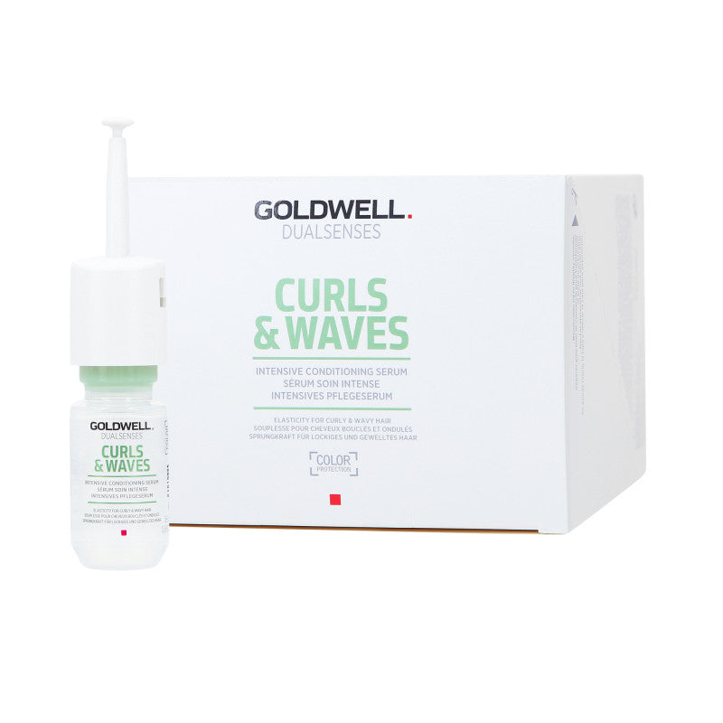GOLDWELL DUALSENSES CURLS & WAVES Sérum Hydratant Intensif pour Cheveux Bouclés 12 x 18 ml