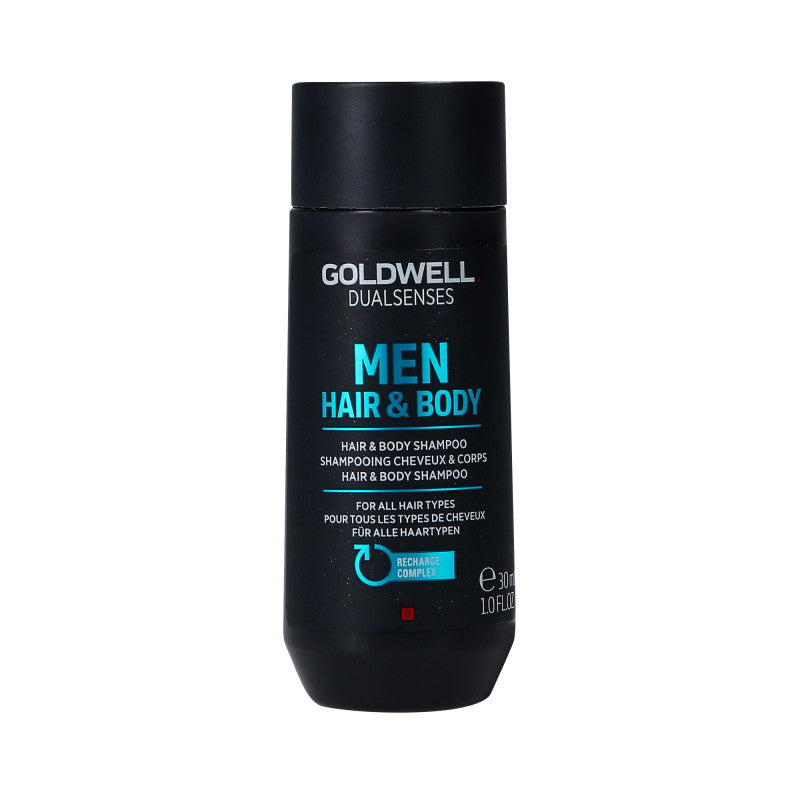 GOLDWELL DUALSENSES HAIR & BODY MEN Shampoing cheveux et corps 30 ml