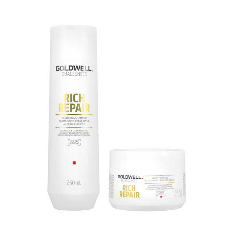 GOLDWELL DUALSENSES RICH REPAIR Shampooing 250ml + Masque 200ml