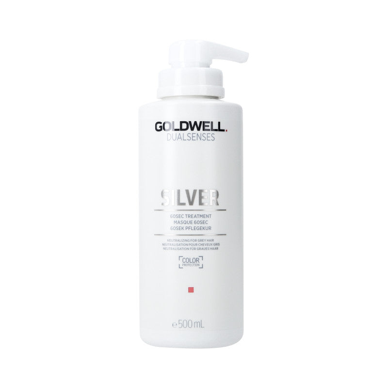 GOLDWELL DUALSENSES SILVER Masque pour cheveux gris et blonds 60 secondes 500 ml