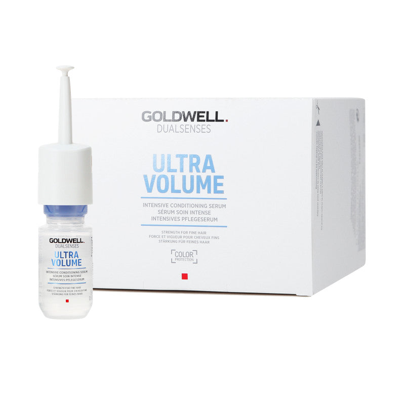 GOLDWELL DUALSENSES ULTRA VOLUME Sérum épaississant pour cheveux fins et sans volume 12 x 18 ml