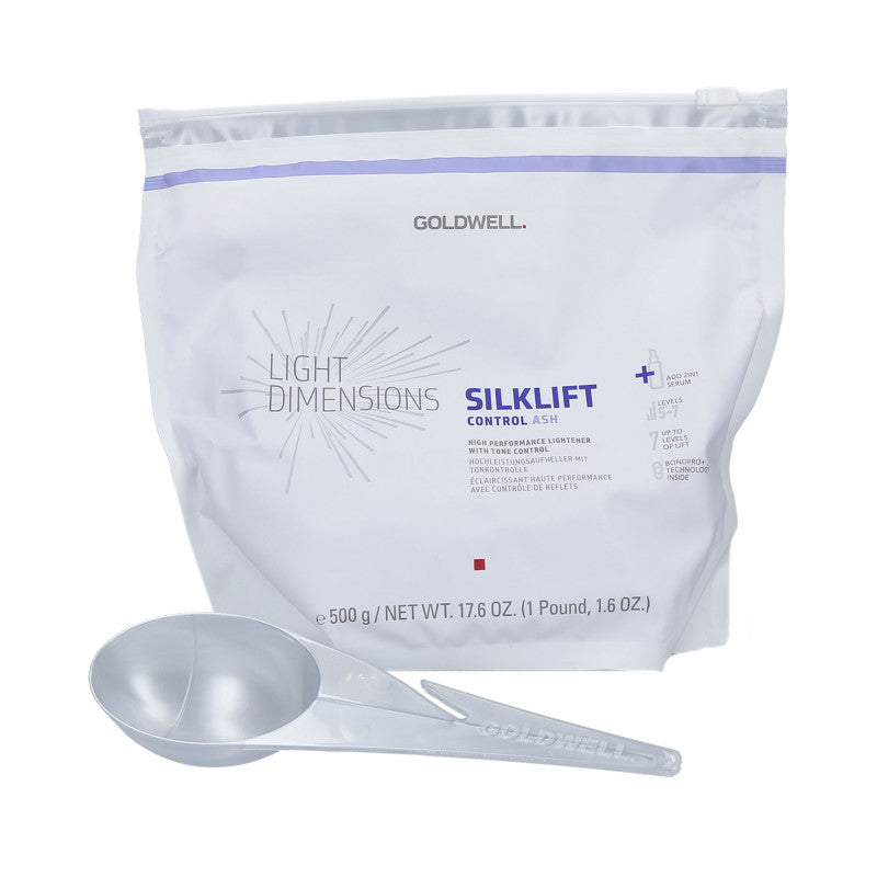 GOLDWELL LIGHT DIAMENSIONS SILKLIFT CONTROL ASH Éclaircissant pour cheveux jusqu'à 7 tons 500g