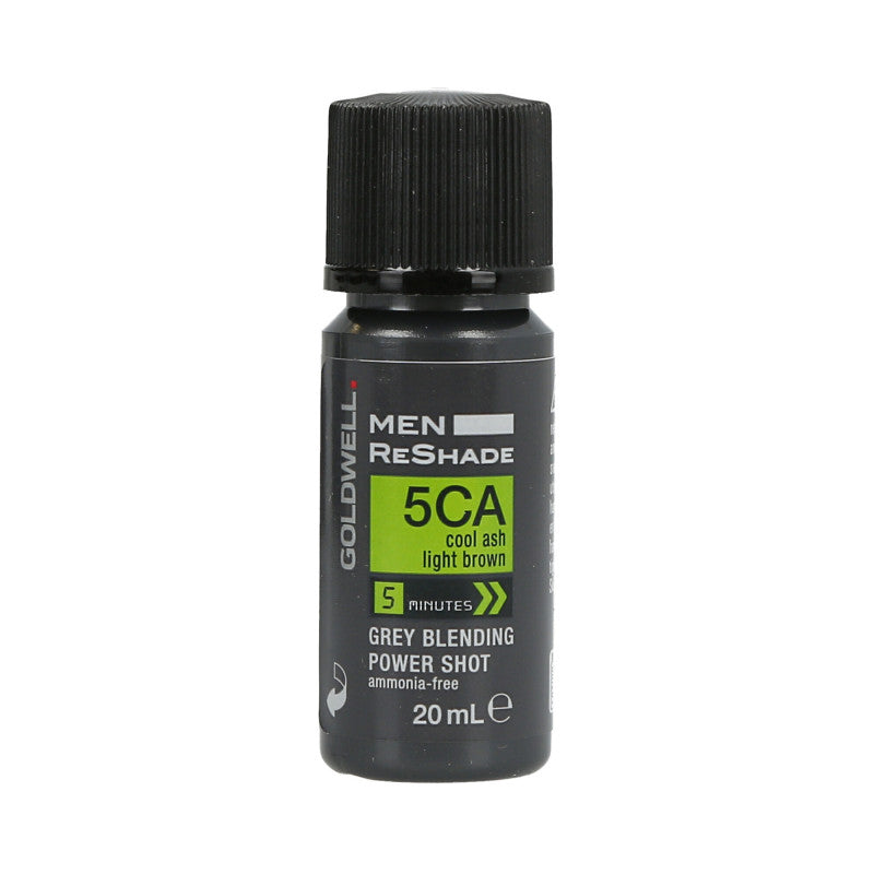 GOLDWELL MEN RE-SHADE Power Shot Pour dissimuler les Cheveux Gris 5CA 20ml