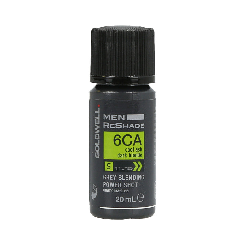 GOLDWELL MEN RE-SHADE Power Shot Pour dissimuler les Cheveux Gris 6CA 20ml