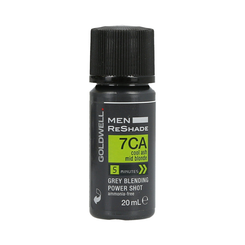 GOLDWELL MEN RE-SHADE Power Shot Pour dissimuler les Cheveux Gris 7CA 20ml
