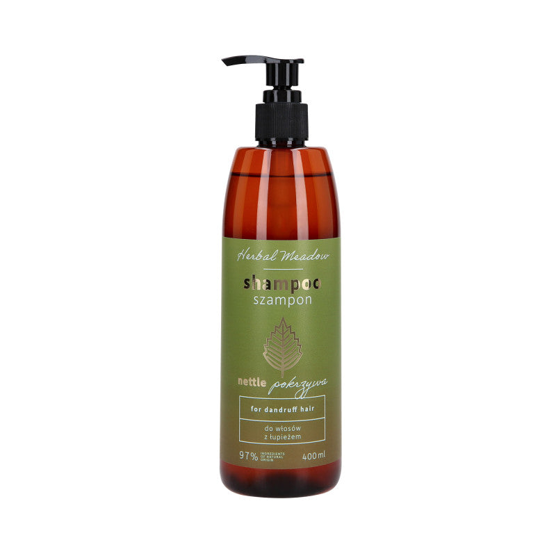 HERBAL MEADOW Shampoing antipelliculaire à l'extrait de menthe 400 ml
