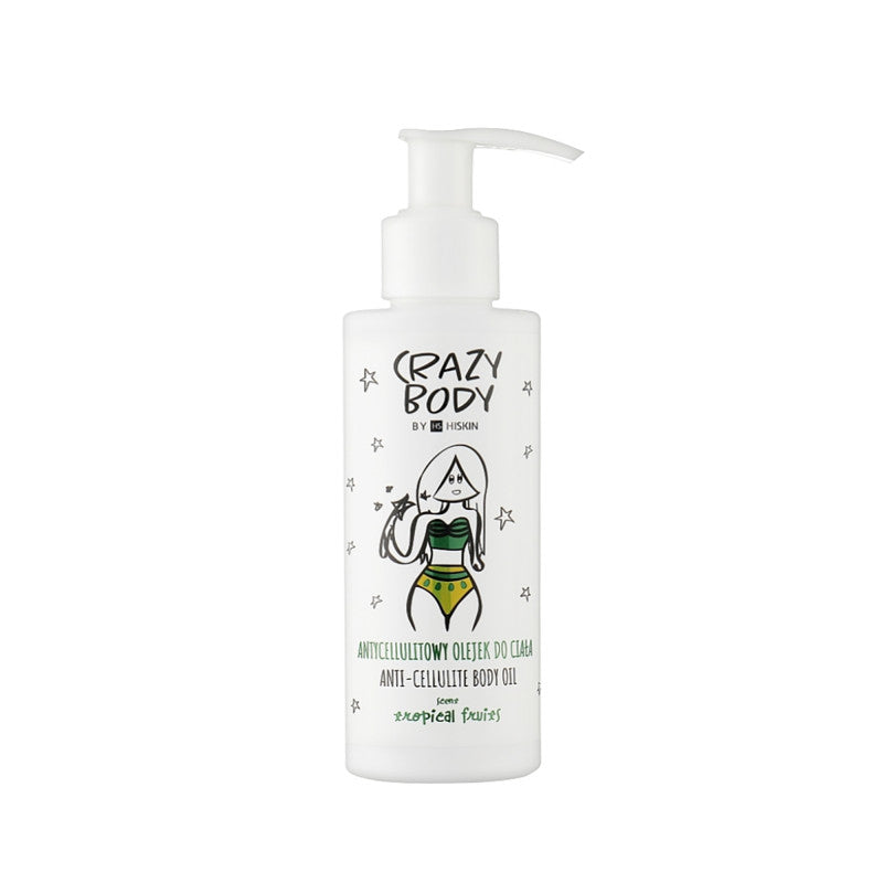 HISKIN CRAZY BODY FRUITS TROPICAUX Huile Corps Anti-Cellulite 150 ml