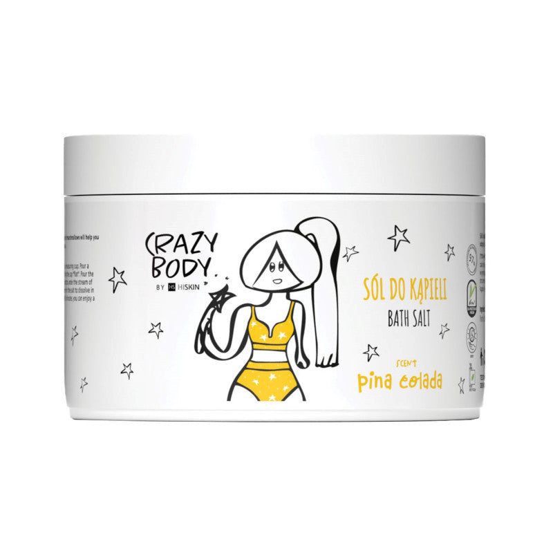 HISKIN CRAZY BODY Sel de bain Pina Colada 300 g