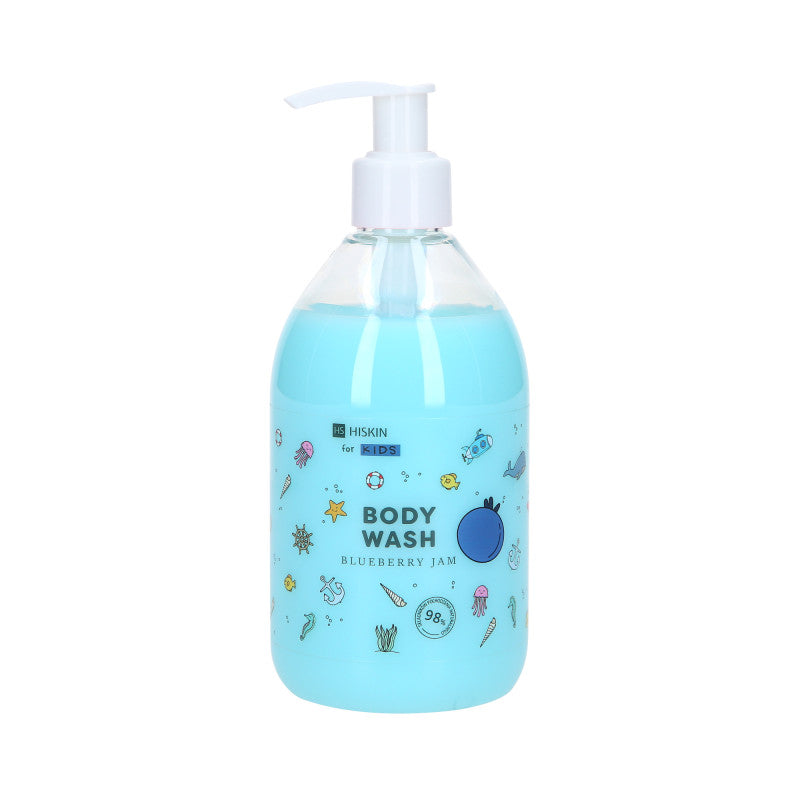 HISKIN FOR KIDS BLUEBERRY JAM Gel douche pour enfants au parfum de confiture de baies 400 ml