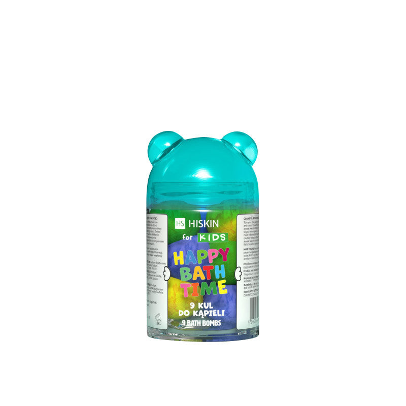 HISKIN POUR ENFANTS HAPPY BATH TIME Neuf bombes de bain pour enfants 9 pièces.