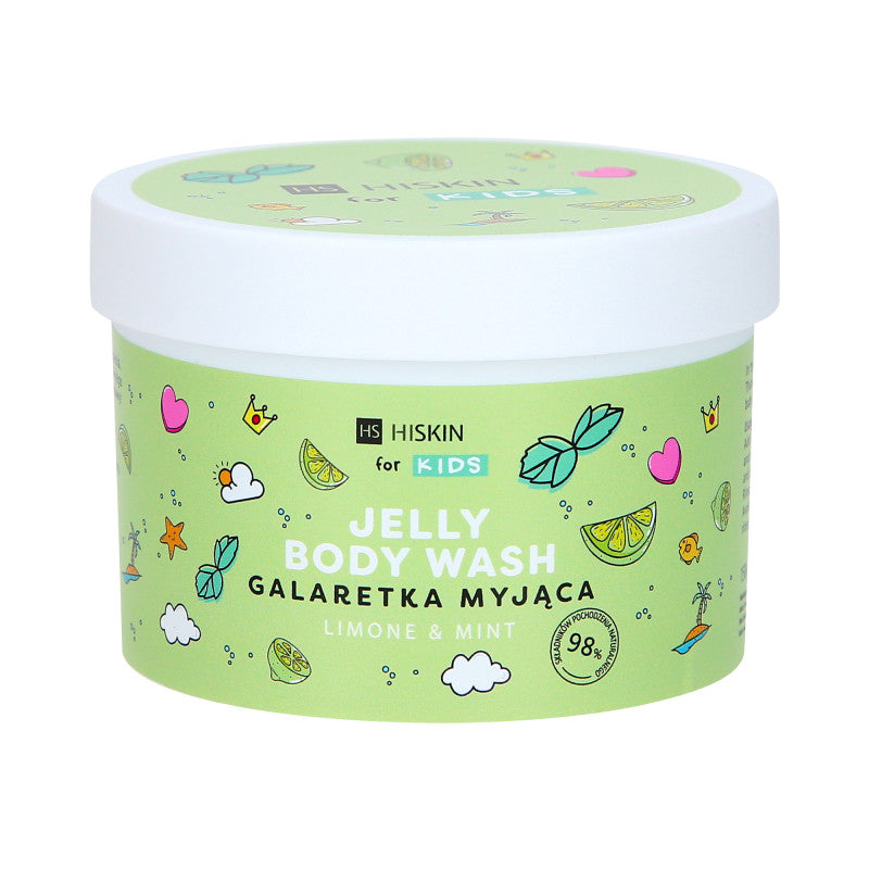 HISKIN FOR KIDS LIMONE&MINT Gelée lavante pour enfants au parfum de citron vert et de menthe 150ml