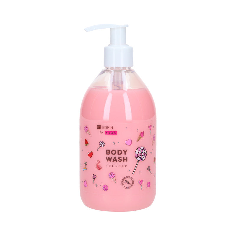 HISKIN FOR KIDS LOLLIPOP Gel douche pour enfants au doux parfum de sucette 400 ml
