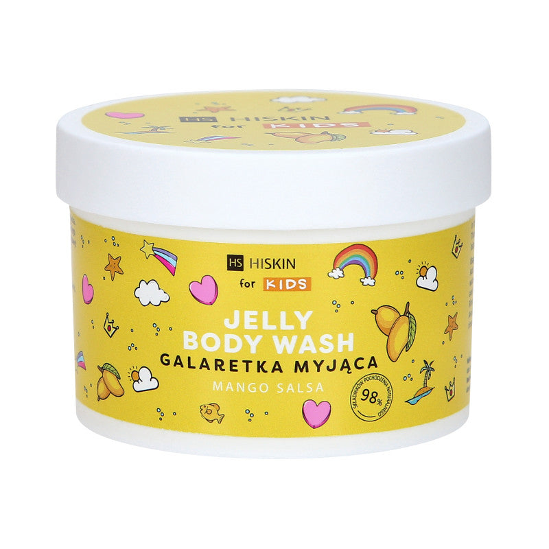 HISKIN FOR KIDS MANGUE SALSA Gelée lavante pour enfants au parfum de mangue salsa 150ml
