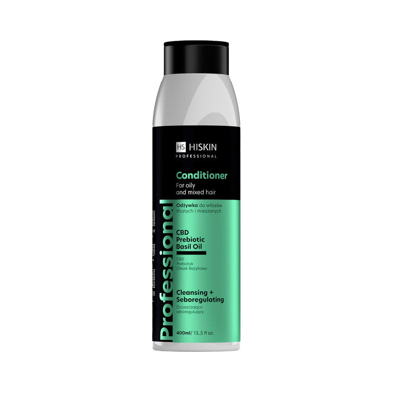 HISKIN PROFESSIONAL Après-shampoing pour cheveux gras et mixtes 400 ml