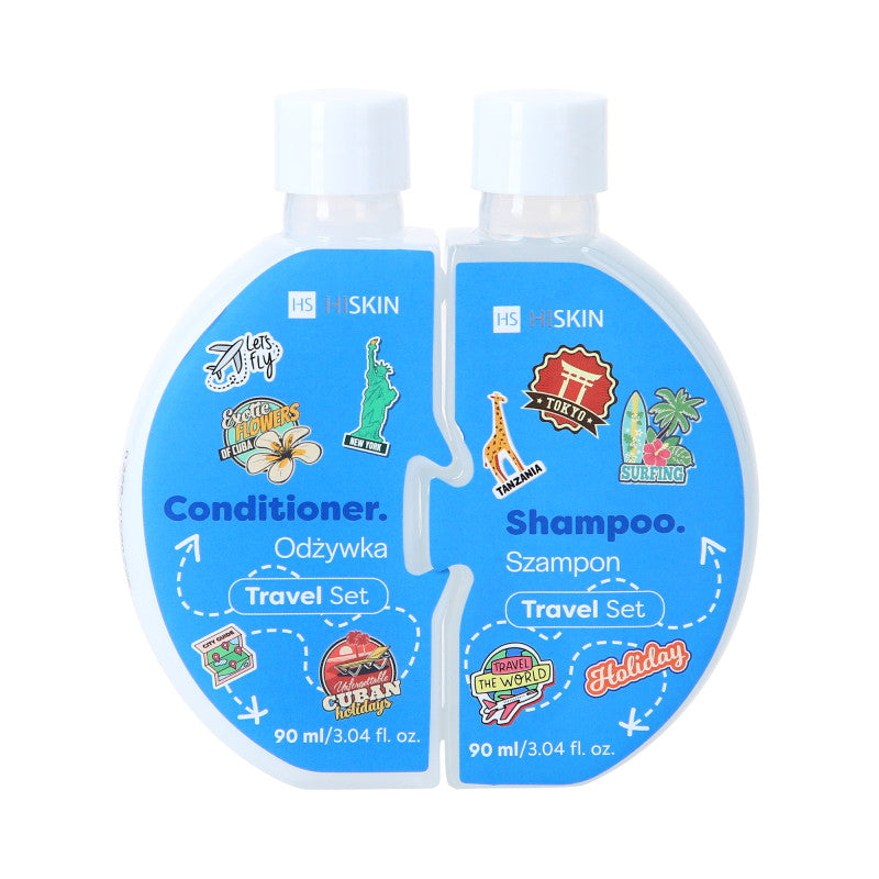 HISKIN PUZZLE HAIR Shampoing + Après-shampoing 2 x 90 ml