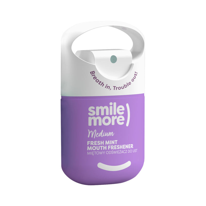 HISKIN SMILE MORE Rafraîchisseur de bouche Menthe moyenne 20 ml