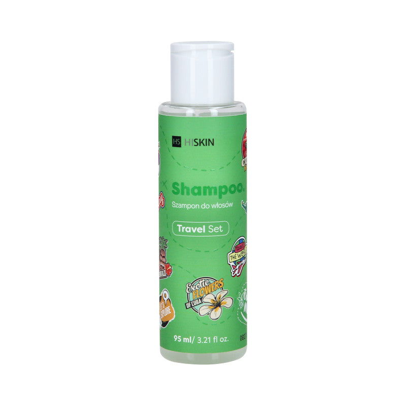 HISKIN Coffret de voyage Shampoing pour cheveux 95 ml