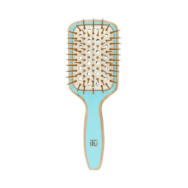 ilū BambooM! Bamboo Hairbrush - Ocean Breeze Brosse à cheveux