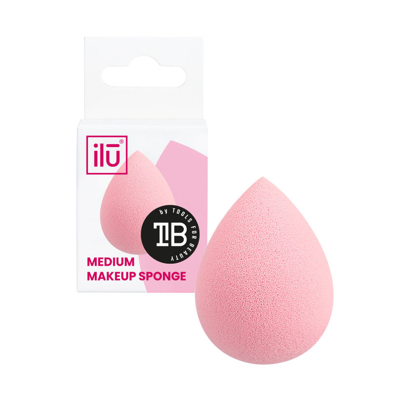 ilū Eponge à Maquillage en Forme de Goutte Moyenne