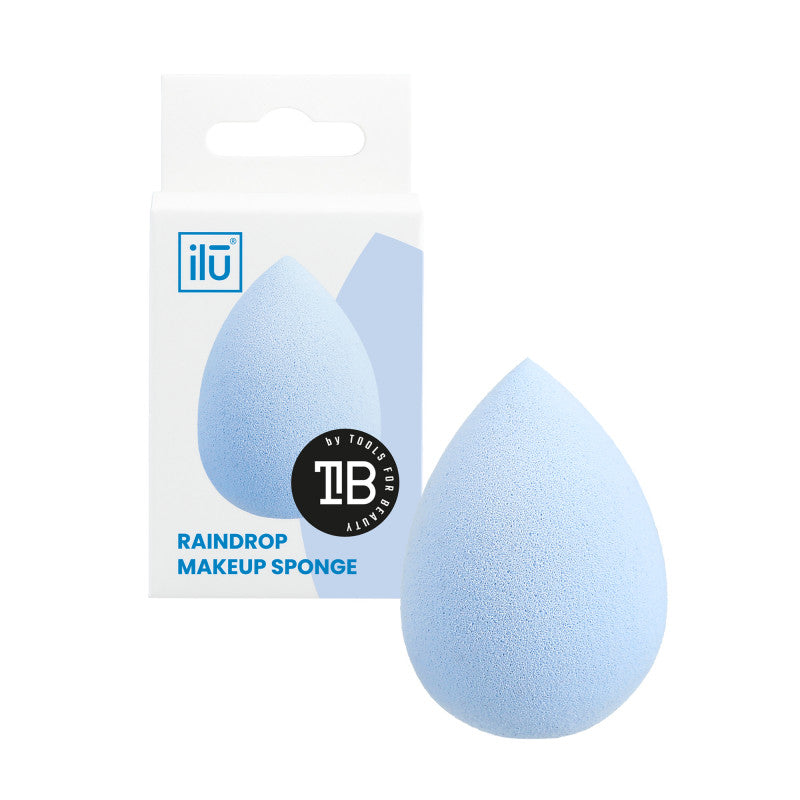 ilū Eponge à Maquillage en Forme de Goutte, Blue