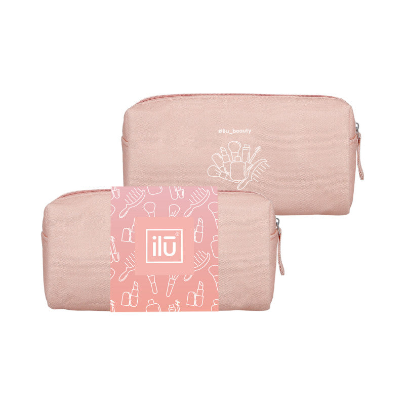 ilū Trousse de beauté en coton, Orange
