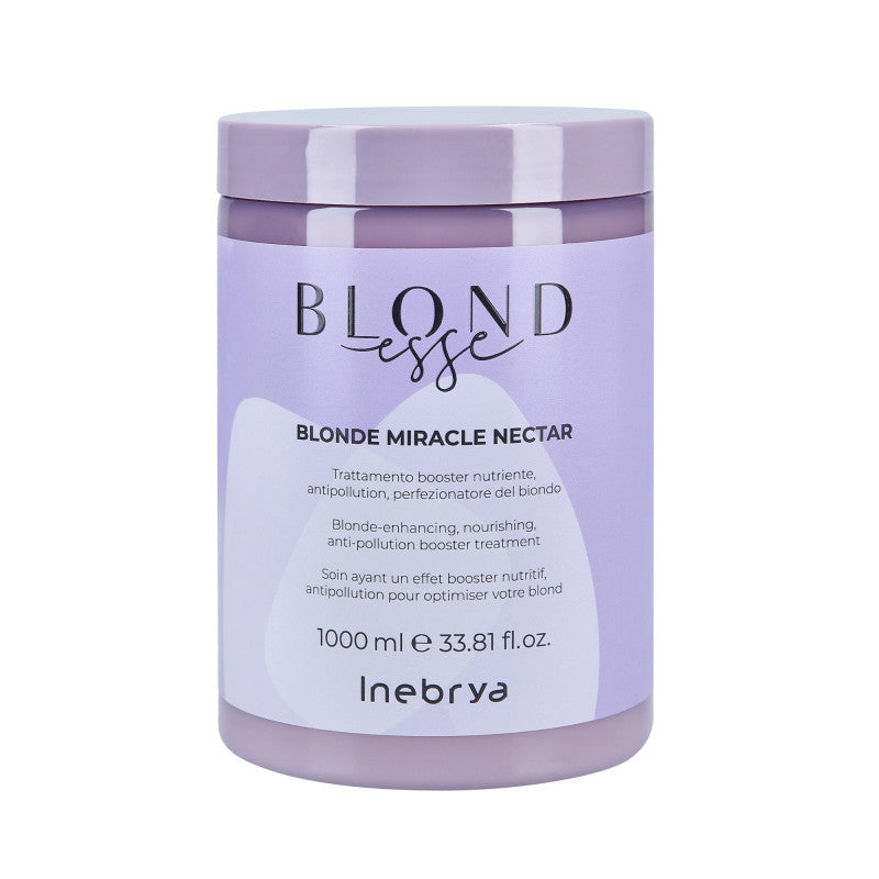 INEBRYA BLONDESSE MIRACLE Traitement nourrissant pour cheveux blonds 1000ml