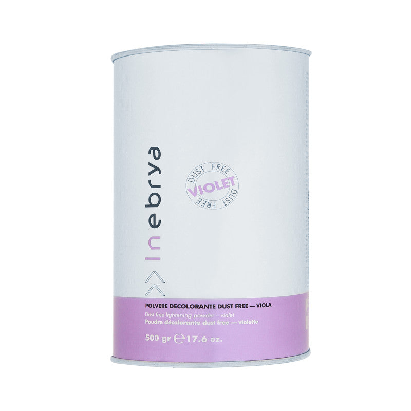INEBRYA DE-COLOR VIOLET Illuminateur en poudre sans poussière avec pigment violet 500 g