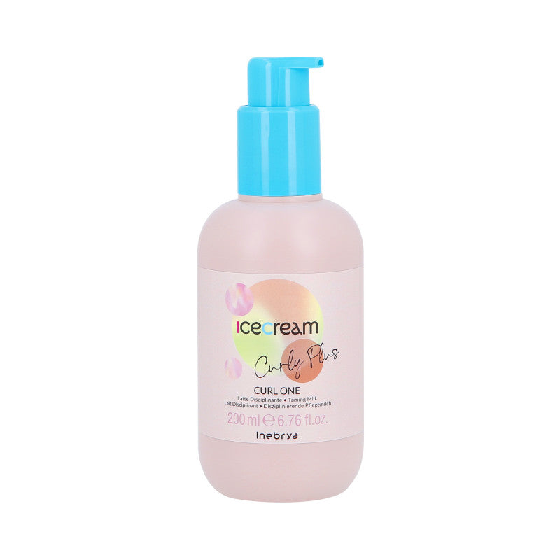 INEBRYA ICE CREAM CURLY PLUS Crème pour cheveux bouclés Curl One 200ml